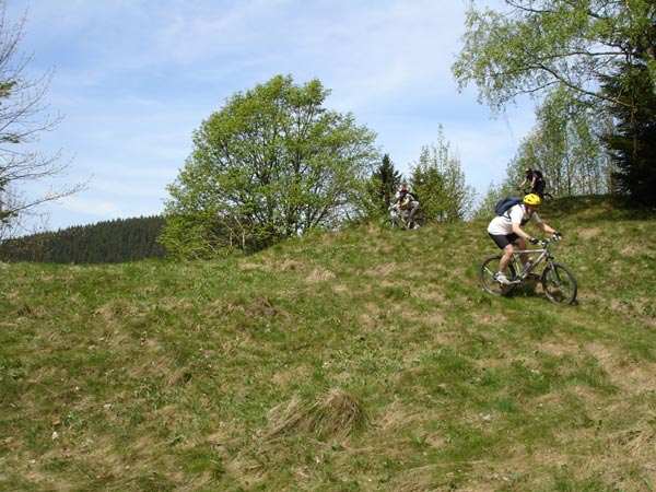 Mountainbiken Harz, Froehlich-Harz, Bad Grund, oberhalb Wildemann