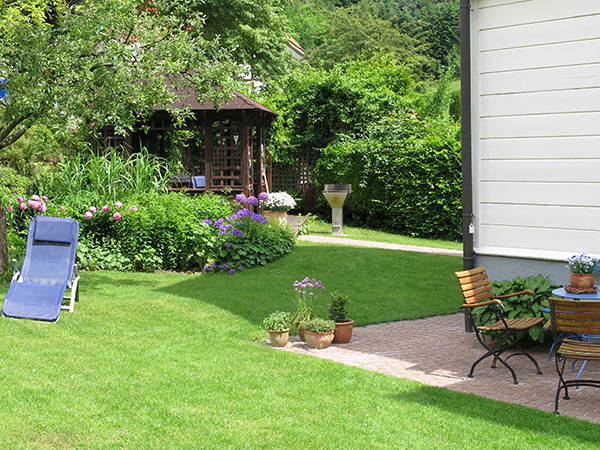 Ferienwohnung Frhlich, Garten