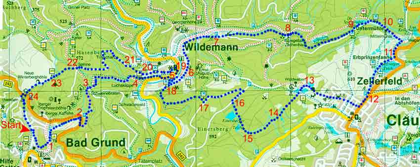 Mountainbike- Touren Harz